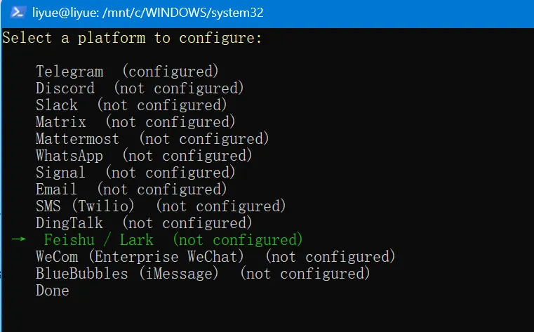 配置CLI